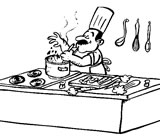 Cozinheiros no Centro de Goiânia